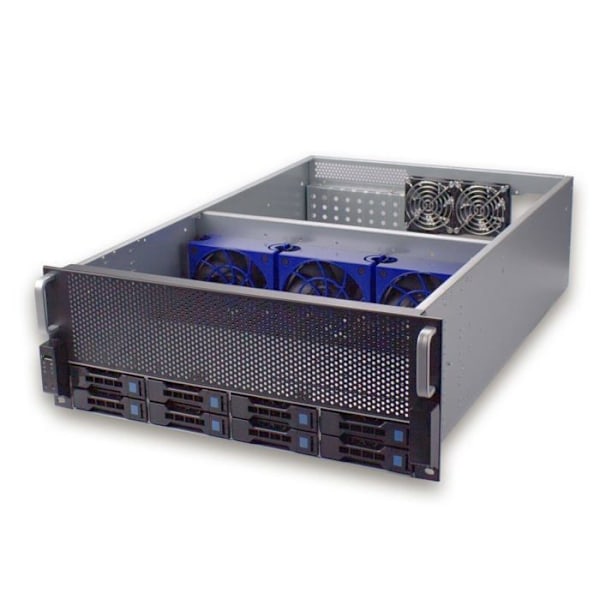 Rack - Fantec bay tillbehör - 2486 - SRC-4080X08 (utan strömförsörjning)