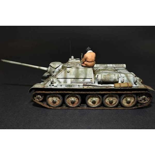 MiniArt - Modell av Sovjetisk Spg Char Su-85 Mod. 1943 med besättning (tidig produktion) Miniart 35178 1/35 Maquette Char Promo - Ref: 6368