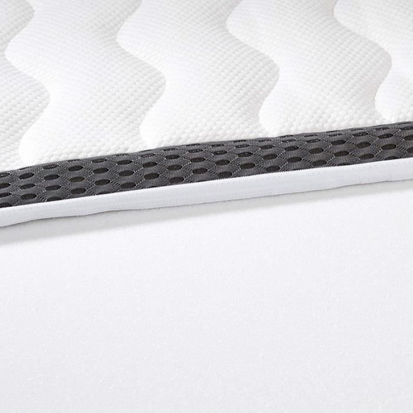 Basics Stödmadrass i komfortabel viskoelastisk skum, 7 cm - 160 x 200 cm - HK07160200M