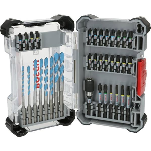 Verktygslåda - BOSCH - PRO Impact Mixed Set - 35 delar - Modifierat stål - Robust bits