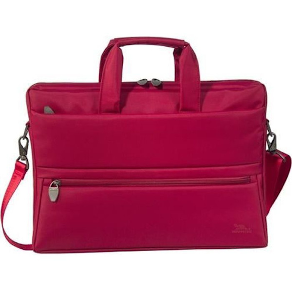RIVACASE Notebook-väska - Tiergarten-serien - Röd - 15,6 tum - Vattenavvisande polyester