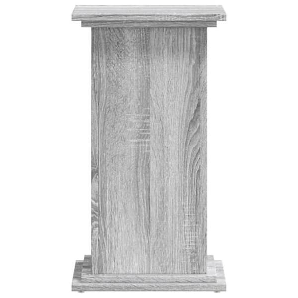 vidaXL Stöd för växter sonoma grå 33x33x60 cm ingenjörsträ 852965