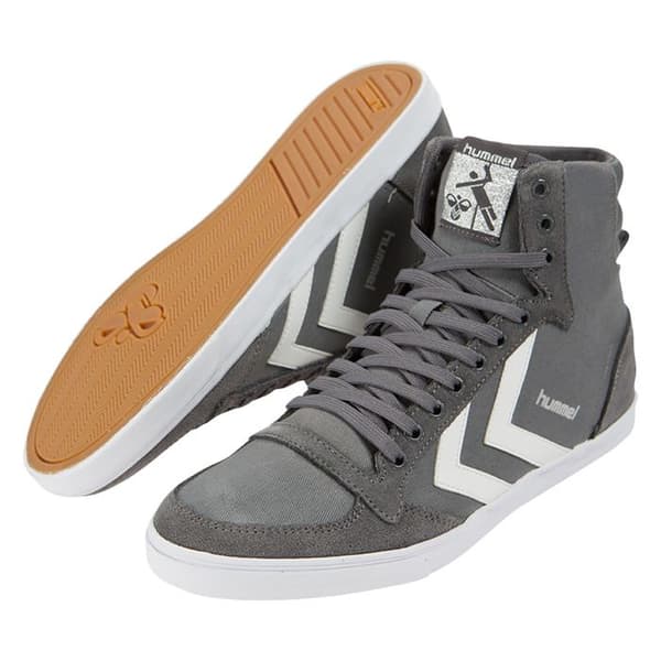 Hummel Slimmer stadil high top sneakers beige/vit 39