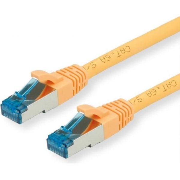 VALUE Netzwerkkabel Gelb 0,3 m Cat6a S/FTP (S-STP) () - 21.99.1934