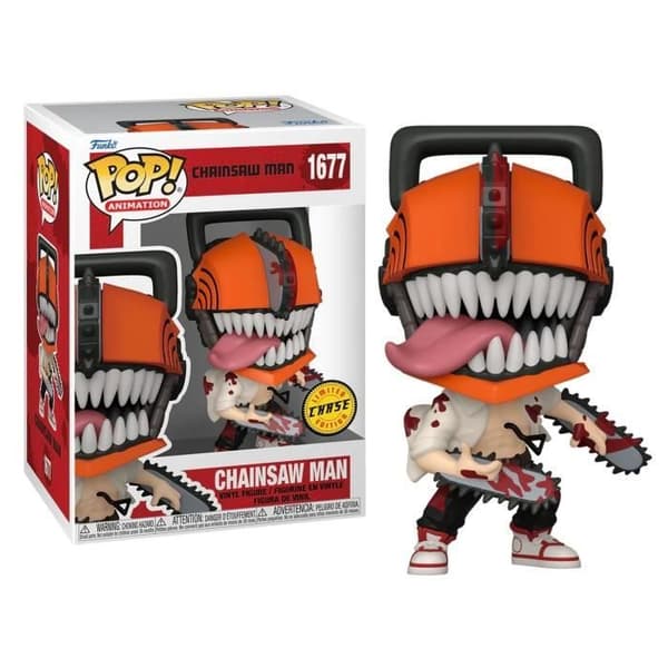 Figurine - POP - Chainsaw Man - Devil Hunter - Version Chase - Flerfärgad Flerfärgad
