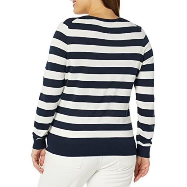 "Pull Chandail Eential" T-shirt lätt V-hals Vit 34