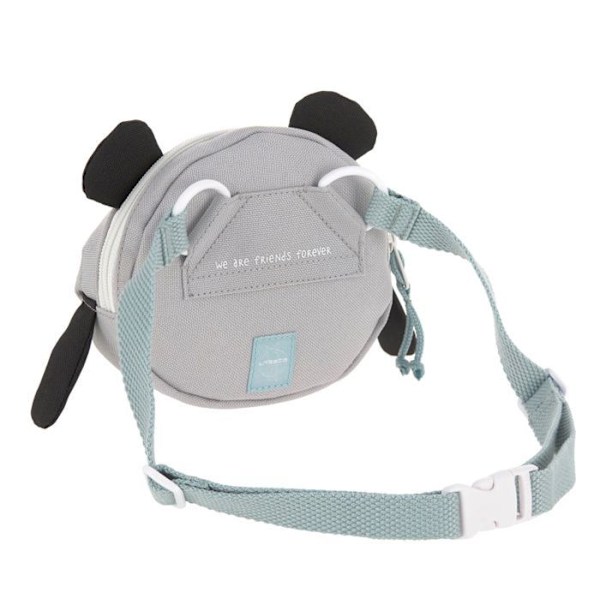 Axelremväska - Lässig - About Friends Mini Bum Bag - Brun/Svart - 16x14x5 cm - Unisex brun, svart, vit