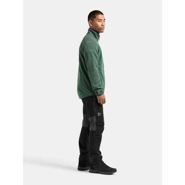 Didriksons Vito zip-up fleece mörk mossa XL