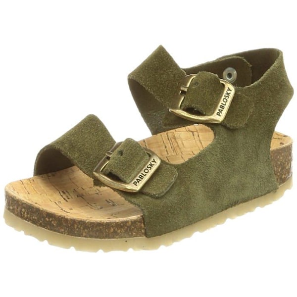 Sandal - barfota Pablosky - 505798 -, Platt pojksandal Grön 25