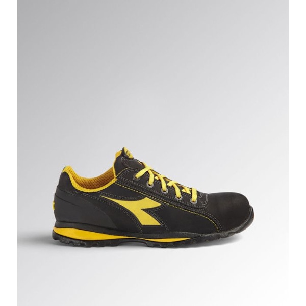 Låga säkerhetsskor - DIADORA - GLOVE II LOW S3 SRA HRO - Läder - Svart / gul - Man Svart gul 38