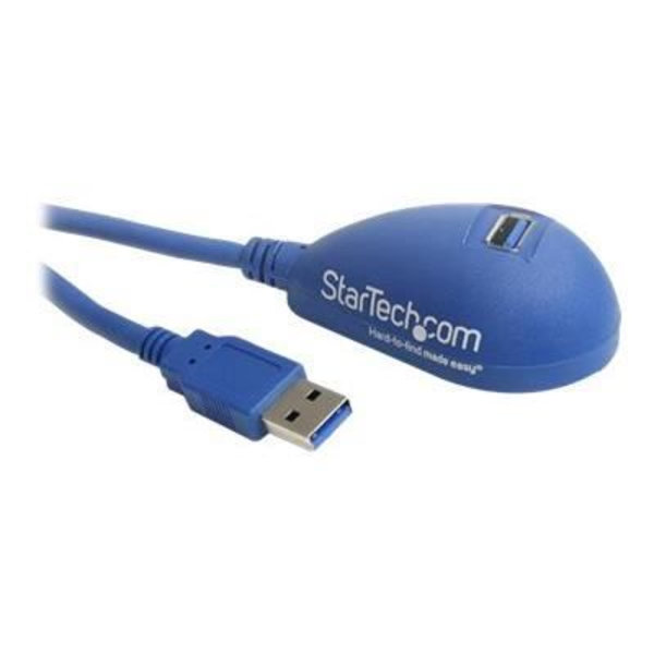 1,5 m USB 3.0 A till A-förlängningskabel - M/F - SuperSpeed USB A-förlängningskabel i blått - M/F - USB3SEXT5DSK