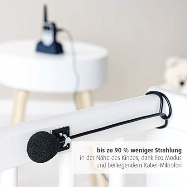 Reer 50133 Care&Talk 2in 1 babyvakt och walkie-talkie Blue 50133
