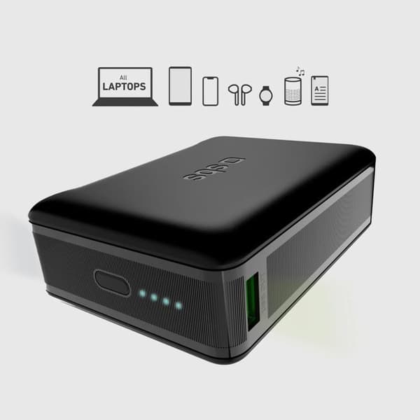 Extern batteri - SBS - TEBB20000HDPD65K - 20000 mAh - PD65W - Grön Grön