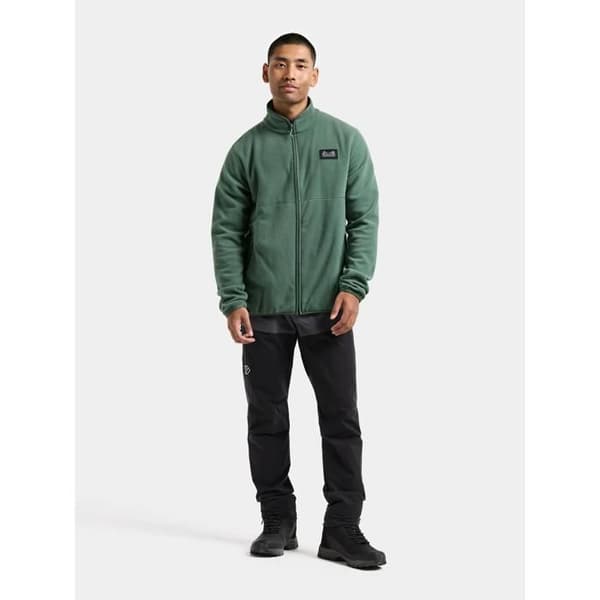 Didriksons Vito zip-up fleece mörk mossa XL
