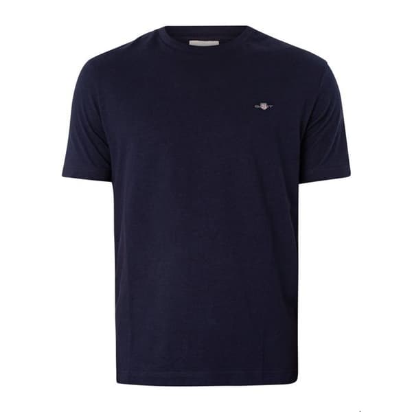 T-shirt Regular Med Shield - GANT Blå S