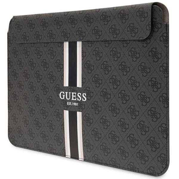 Cg mobil - GUCS14P4RPSK - Guess Sleeve 14" svart 4G randigt tryck