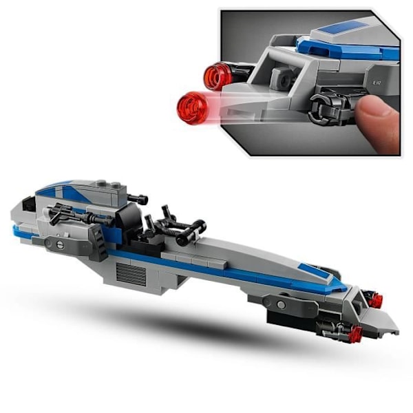 LEGO® Star Wars 75280 The Clone Troopers of the 501st Legion, Toy Children 7 Years, The Clone Wars Minifigure, with Walker