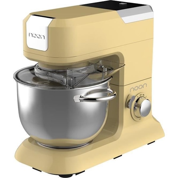 Multifunktionsrobot - Harper - Köksmaskin - 700W - 4,5L skål i rostfritt stål - 1,5L mixer