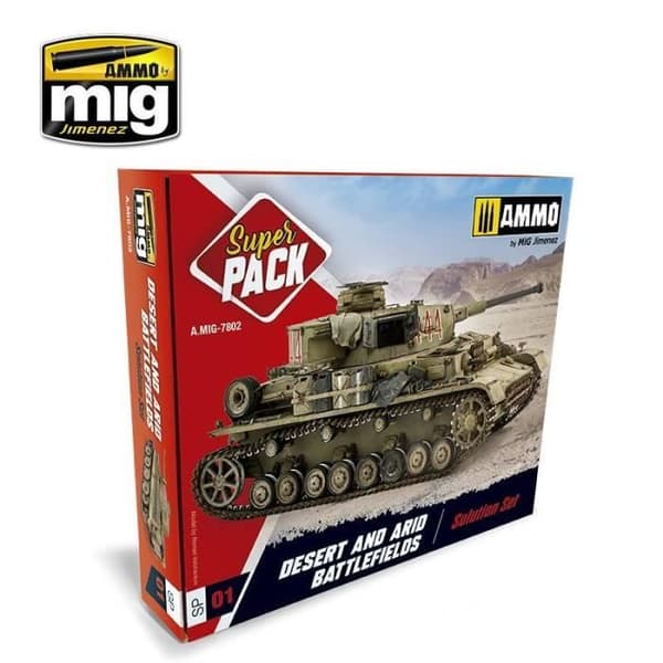 SUPER PACK ÖKEN OCH TORRA STRIDSFÄLT