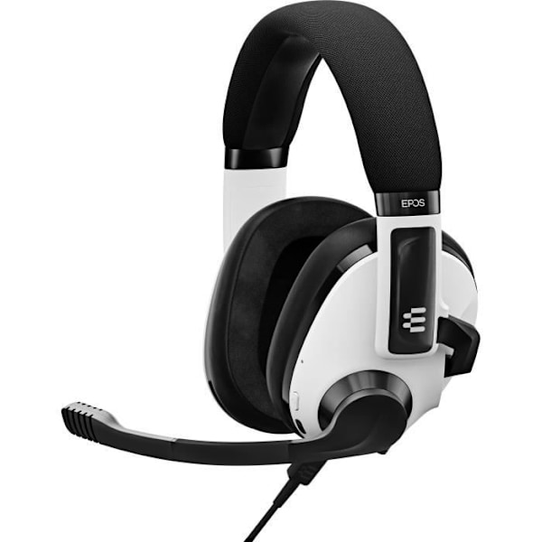 Vit EPOS H3 Hybrid Gaming Headset - Frekvenssvar 100 - 7500 Hz - Autonomi 37 timmar