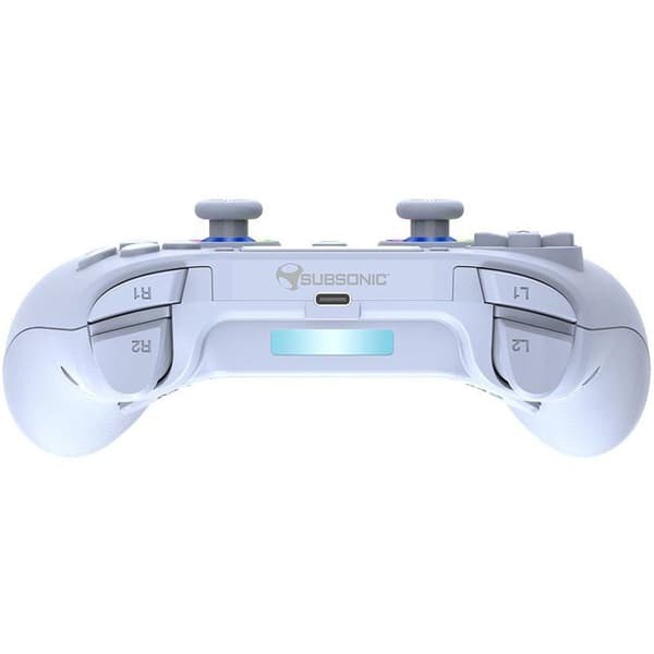 Manett - PS5 PC - Trådlös - LED RGB Vit