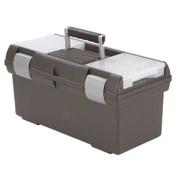 Tom Premium Toolbox Grå, kol, klar