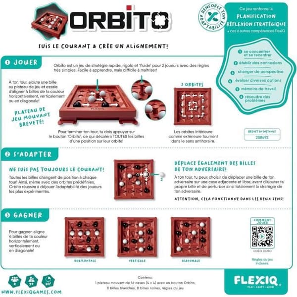 Orbito vit svart