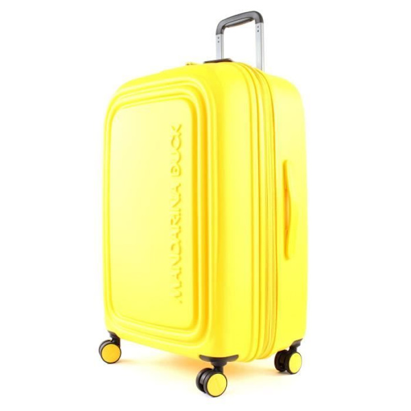 Vagn - MANDARINA DUCK - Logoduck M - Gul - 4 hjul - Mjuk Gul