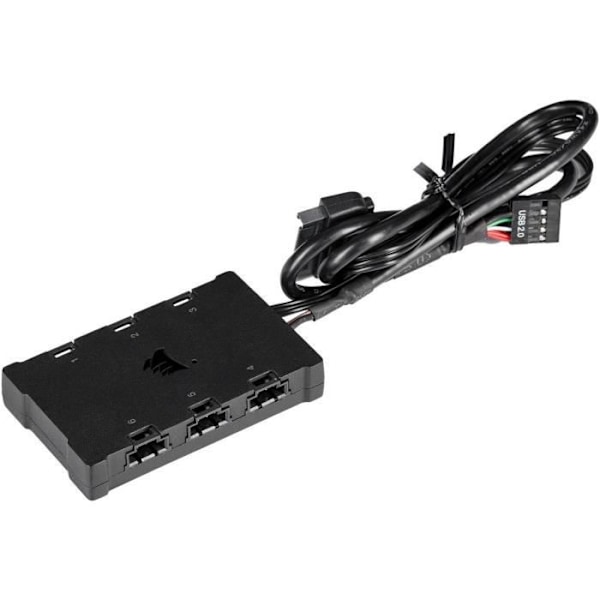 Fläktkit - CORSAIR - QL120 RGB - 120mm - Trippelpaket - PWM-kontroll - RGB LED x34