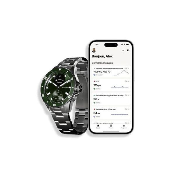 Withings sportscannare klocka Grå