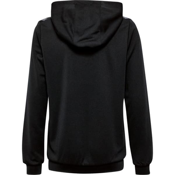 Huvtröja i polyester barn Hummel Authentic - svart svart 8 år