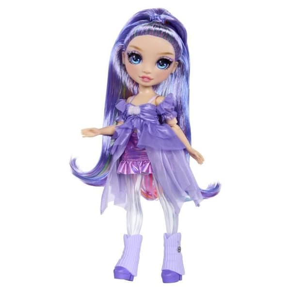 Rainbow High Rainbow Shimmers med slime mode docka - Violet (lila) Violett