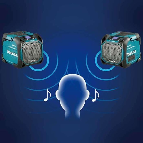 Batteridriven Bluetooth-högtalare CXT och LXT 10,8 till 18V - MAKITA DMR203