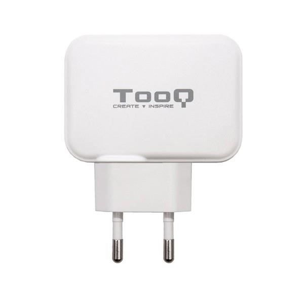 Laddare - TooQ - TQWC-2SC02WT - Vit - Bil-laddare - Väggladdare Vit