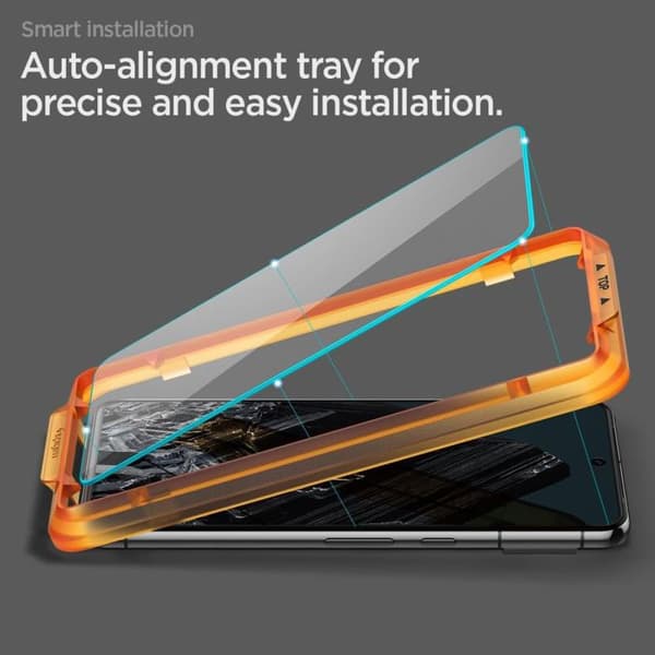 Härdat glas - Spigen - Align Master - Pack om 2 - Google Pixel 8 Pro - Transparent Transparent