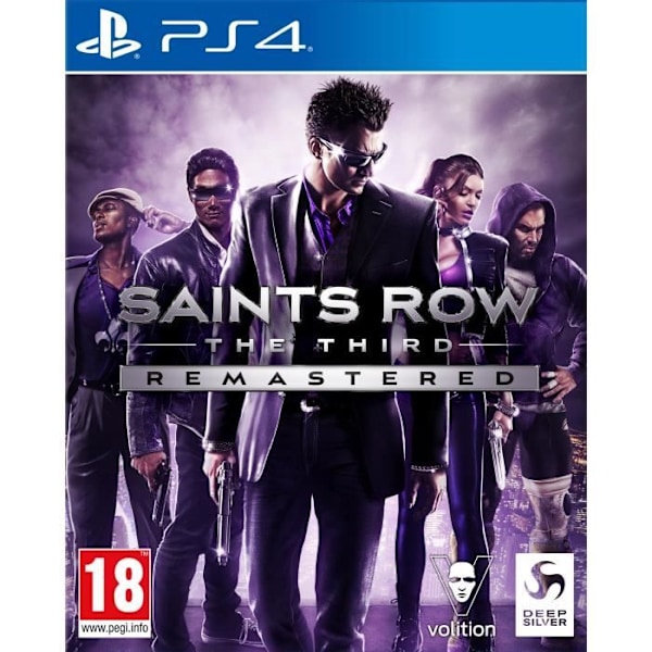 Saints Row The Third Remastrad PS4-spel Vit