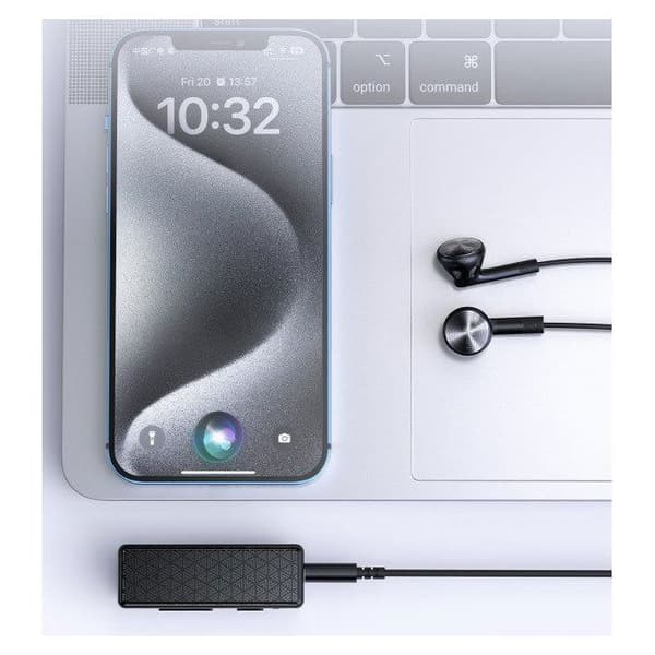 Bärbar DAC-förstärkare - FIIO - BTR11 - Bluetooth - Vit - Inbyggt batteri