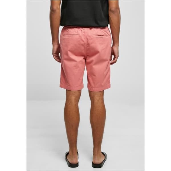 Urban Classics Stretch Twill Bermuda Shorts Blek rosa M