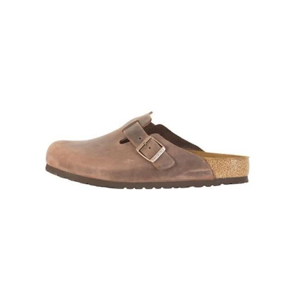 Sandaler - Birkenstock - Boston - Oljat läder - Brun - Lätt EVA-sula kastanj 39