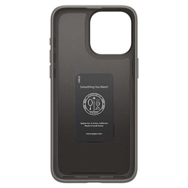 Spigen Thin Fit - Fodral för iPhone 15 Pro (Gunmetal)