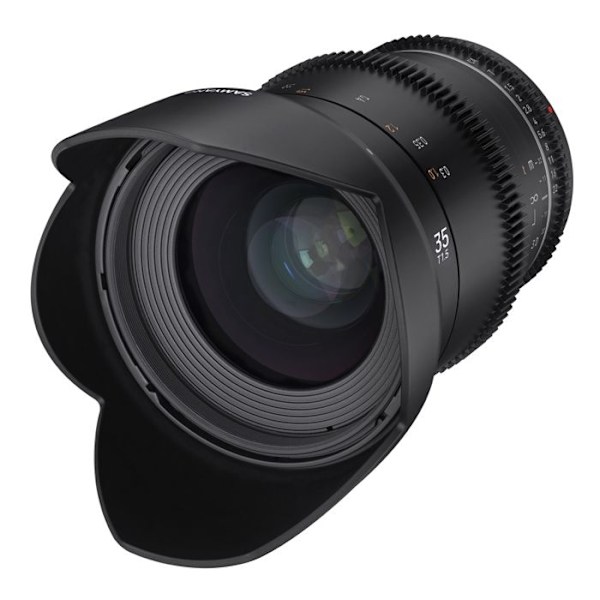 Mål - SAMYANG - MF 35mm T1,5 VDSLR MK2 MFT - Bländare T1.5 - MFT - Lätt videofilmare