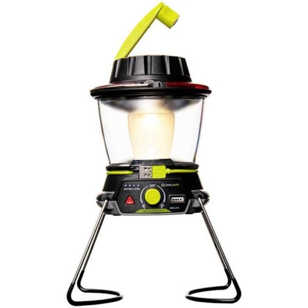 Campinglampa - GOAL ZERO - Lighthouse 600 - 600 lm - 498 g - Svart, Gul Svart gul