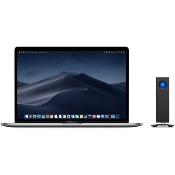 LaCie d2 Professional STHA10000800 Stationär hårddisk - 10 TB - USB 3.1 Typ C
