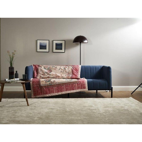Sängöverkast - boutis - Bassetti överkast - 9320590 - Rosa överkast i bomull 220 x 255 cm