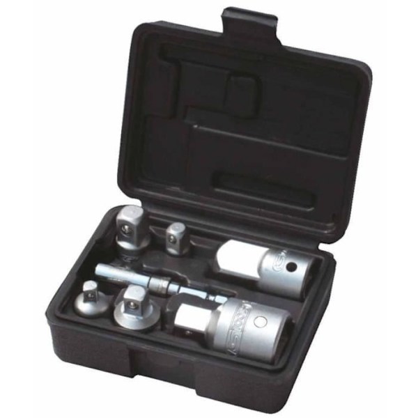 KS Tools 7-delad adaptersats för hylsor och bits 917.0707