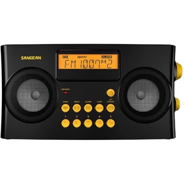 Sangean Vocal 170 (PR-D17) Svart bärbar radio för synskadade