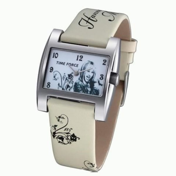 Klocka - Time Force - HM1008 - Kvarts - Analog - Vit Läder