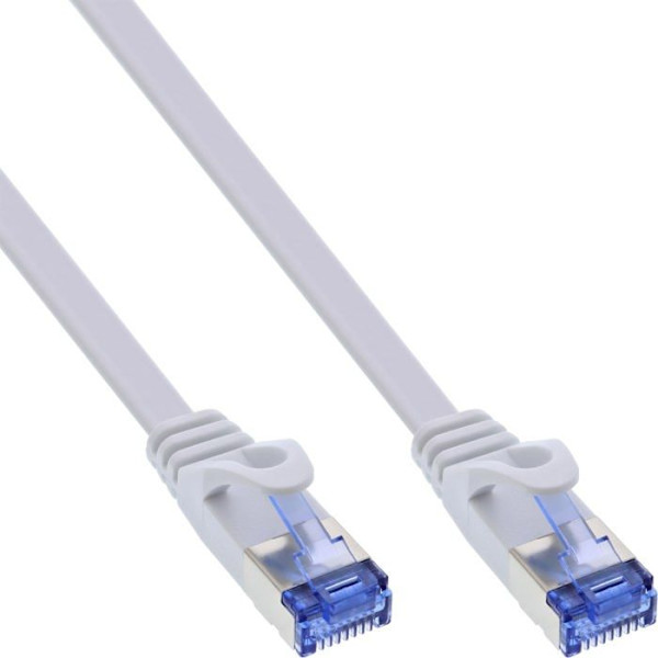 Kabel - nätverksadapter - telefoni Inline 71803W nätverkskabel Vit 3 m Cat6a U/FTP (STP)