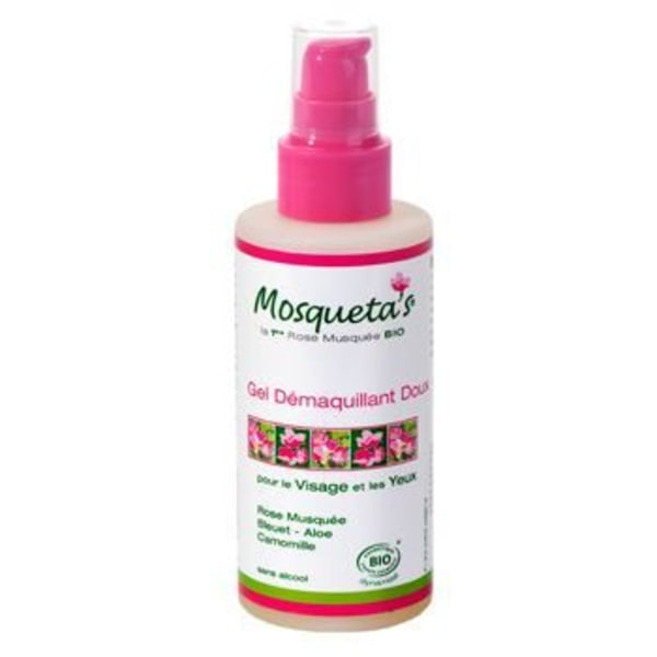 Mosqueta's Organic Gentle Makeup Remover Gel 100ml