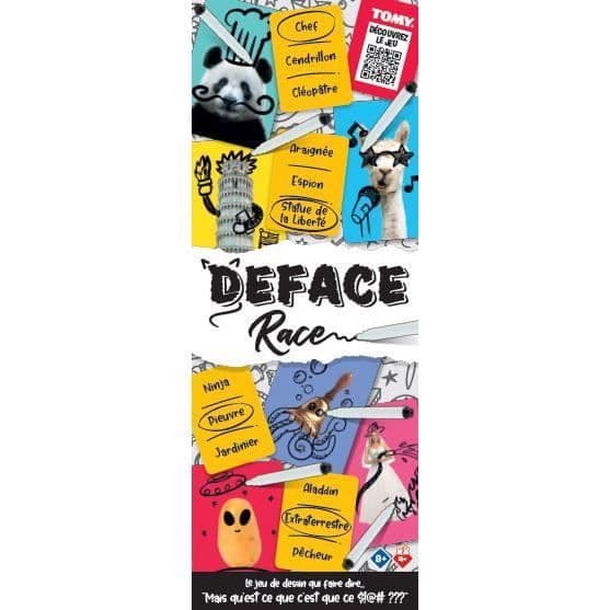 Deface Race Flerfärgad